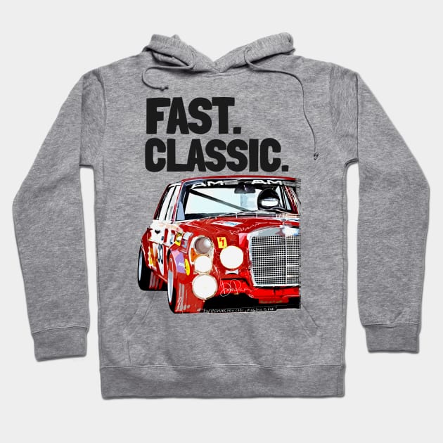 Mercedes 300 SEL art Hoodie by Woohoo